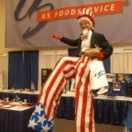 Uncle Sam at the US Food Show