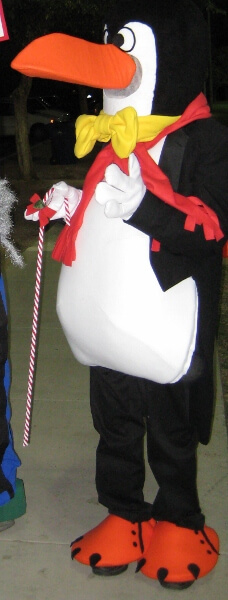 Quak the Holiday Penguin.  Quak Quak !