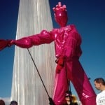 Pinkee, the alien Aztec Princess Puppet