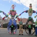 Getting ready for the Denver St. Patrick's Parade