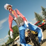 Tiny our Cowboy Puppet at the Moffat County Fair