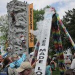 Verlo Mattress Company sponsored the Bubble Tower at the Boulder Creek Festival - WOO WEEE!