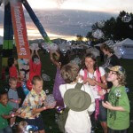 Bubbles in the dark at the Colorado Irish Festival !