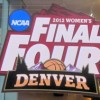 NCAA 2012 Women's Final Four - Mile High Magic Salute