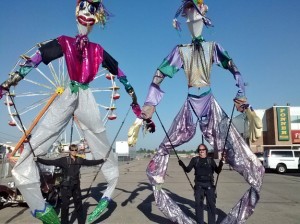 Giant Parade Puppets at the Nebraska State Fair