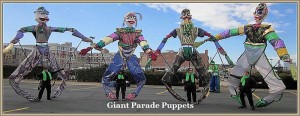 Giant Parade Puppets
