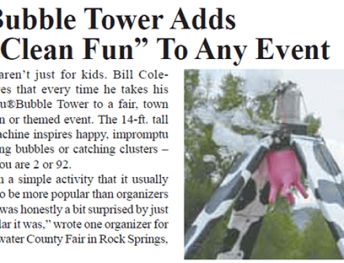 Cow Bubble Tower in the News