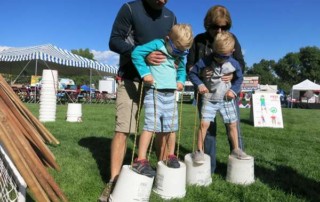 Broomfield Days 2016 - Family Time on Bucket Stilts